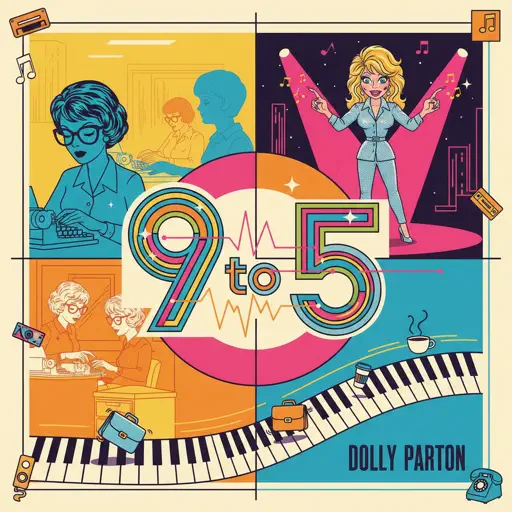 Roblox Piano Sheets - 9 to 5 by Dolly Parton