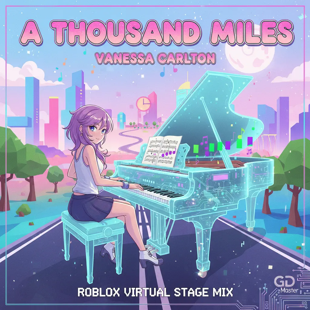Roblox Piano Sheets - A Thousand Miles by Vanessa Carlton