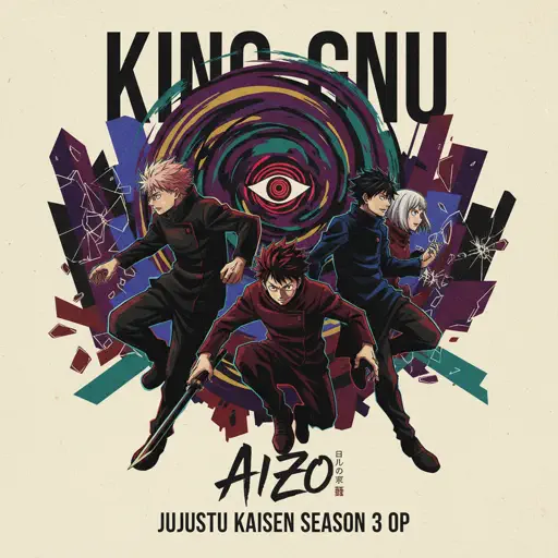Roblox Piano Sheets - AIZO - Jujutsu Kaisen Season 3 OP by King Gnu