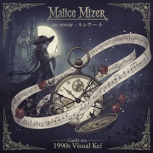 Roblox Piano Sheets - au revoir by Malice Mizer