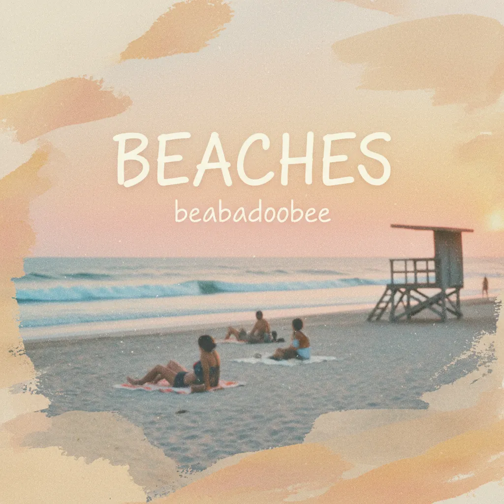 Roblox Piano Sheets - Beaches by beabadoobee