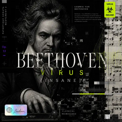 Roblox Piano Sheets - Beethoven - Virus (INSANE) by Ludwig van Beethoven