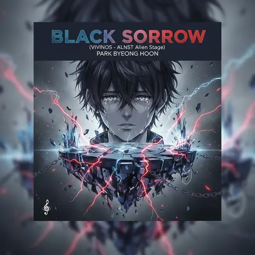 Roblox Piano Sheets - Black Sorrow (VIVINOS - ALNST Alien Stage) by PARK BYEONG HOON
