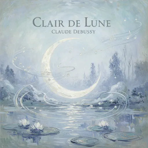 Roblox Piano Sheets - Clair de lune by Claude Debussy