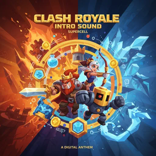 Roblox Piano Sheets - Clash Royale Intro Sound by Supercell