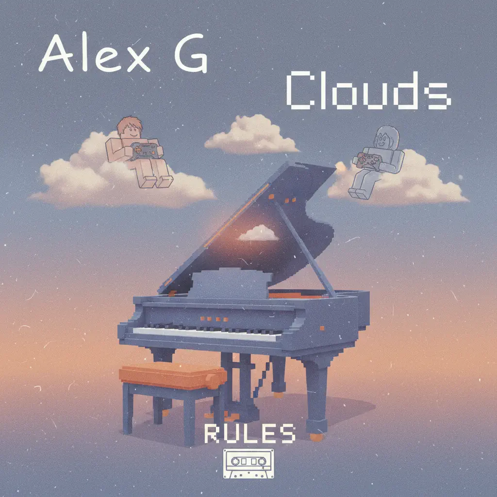Roblox Piano Sheets - Clouds by Alex G