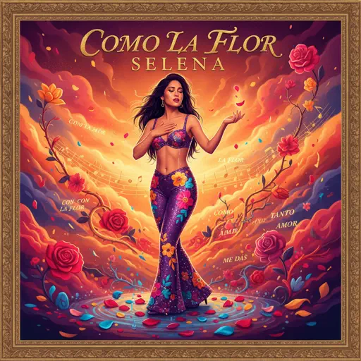 Roblox Piano Sheets - Como La Flor by Selena