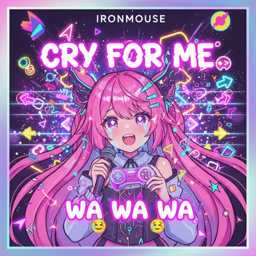 Roblox Piano Sheets - Cry For Me WA WA WA by Ironmouse