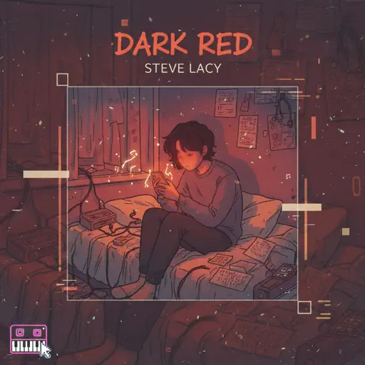 Roblox Piano Sheets - Dark Red by Steve Lacy