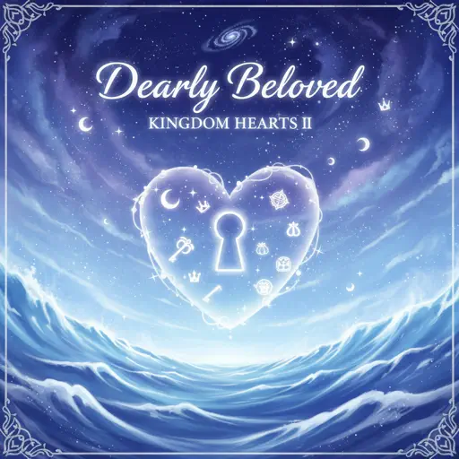 Roblox Piano Sheets - Dearly Beloved - KINGDOM HEARTS II by Yoko Shimomura