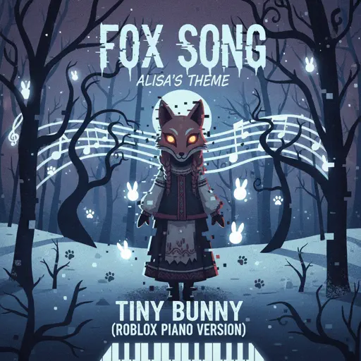 Roblox Piano Sheets - FoxSong (Alisa theme) by Tiny Bunny