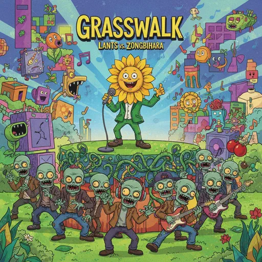 Roblox Piano Sheets - Grasswalk - Plants vs. Zombies by Laura Shigihara