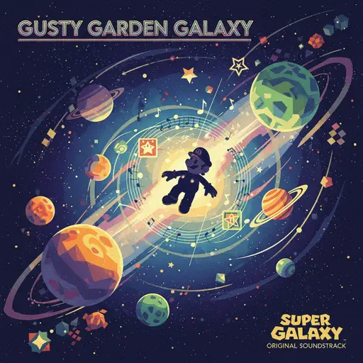 Roblox Piano Sheets - Gusty Garden Galaxy by Super Mario Galaxy