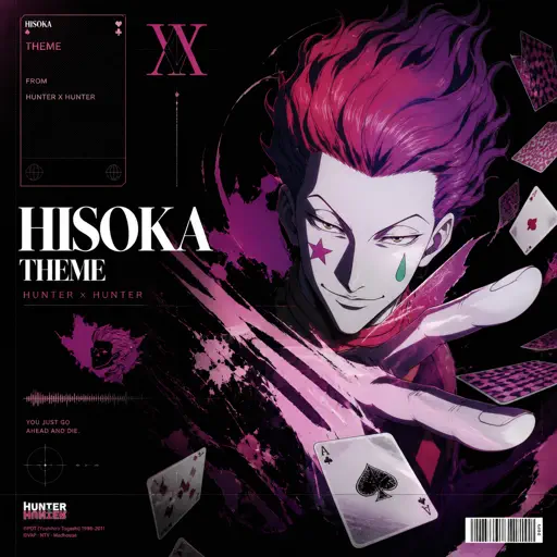 Roblox Piano Sheets - Hisoka Theme(From Hunter X Hunter) by Hunter X Hunter