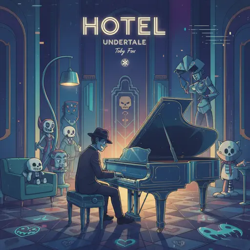 Roblox Piano Sheets - Hotel - Undertale by Toby Fox