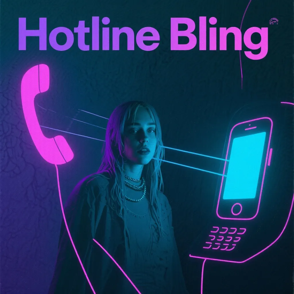 Roblox Piano Sheets - Hotline Bling by Billie Eilish