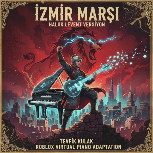 Roblox Piano Sheets - İzmir Marşı - Haluk Levent Versiyon by Tevfik Kulak