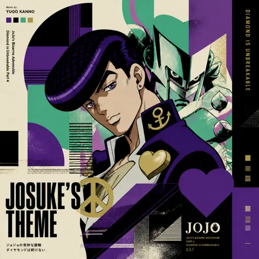 Roblox Piano Sheets - Josuke's Theme (JoJo's Bizarre Adventure: Diamond is Unbreakable) by Yugo Kanno