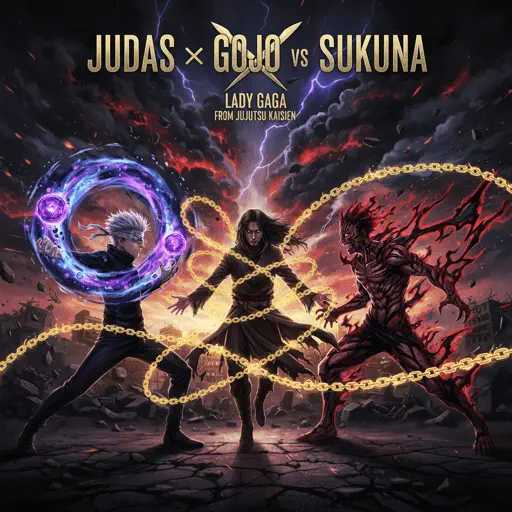 Roblox Piano Sheets - JUDAS x GOJO vs SUKUNA by Lady Gaga