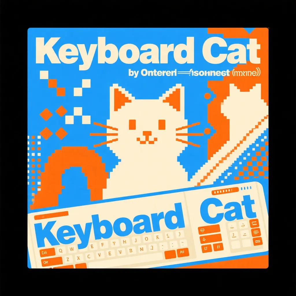 Roblox Piano Sheets - Keyboard Cat by Unknown