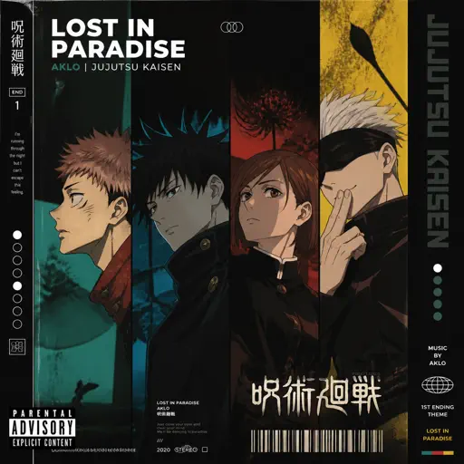Roblox Piano Sheets - Lost in paradise - JUJUTSU KAISEN by AKLO