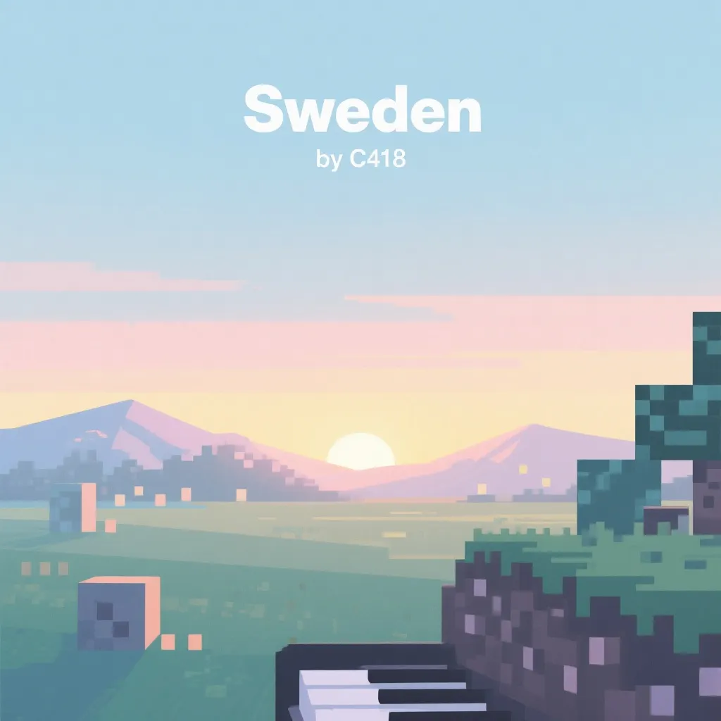 Roblox Piano Sheets - Sweden by C418