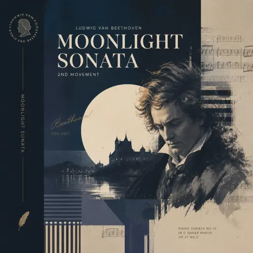Roblox Piano Sheets - Moonlight Sonata 2nd Movement by Ludwig van Beethoven
