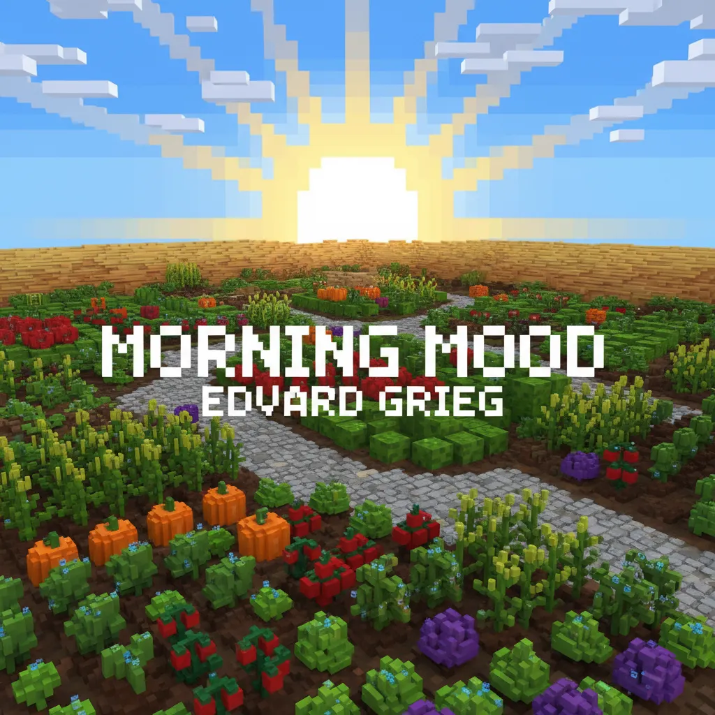 Roblox Piano Sheets - Morning Mood by Edvard Grieg