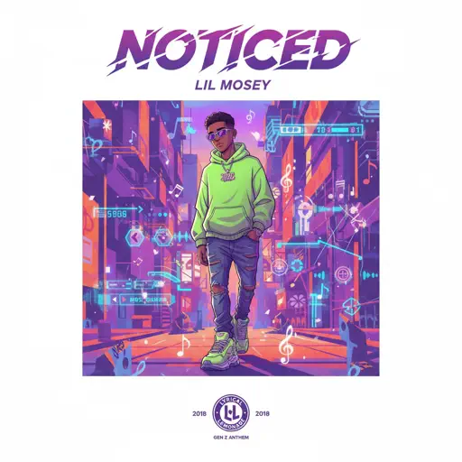 Roblox Piano Sheets - Noticed by Lil Mosey