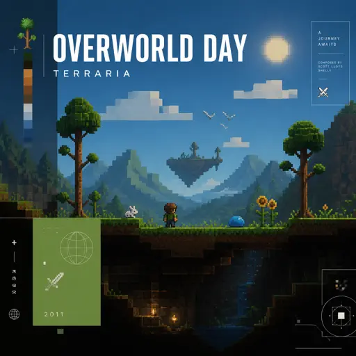 Roblox Piano Sheets - Overworld Day - Terraria by Terraria