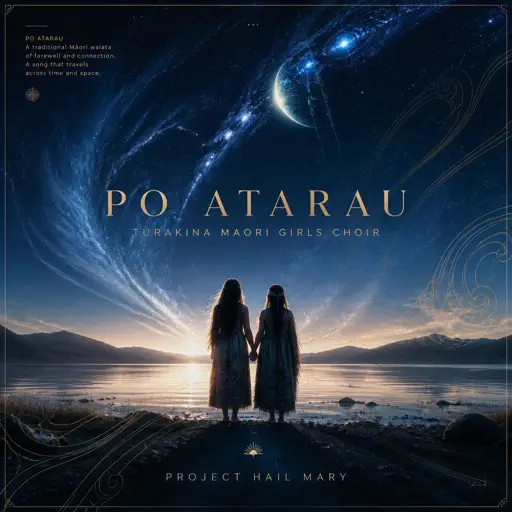 Roblox Piano Sheets - Po Atarau - Project Hail Marry by Turakina Maori Girls Choir