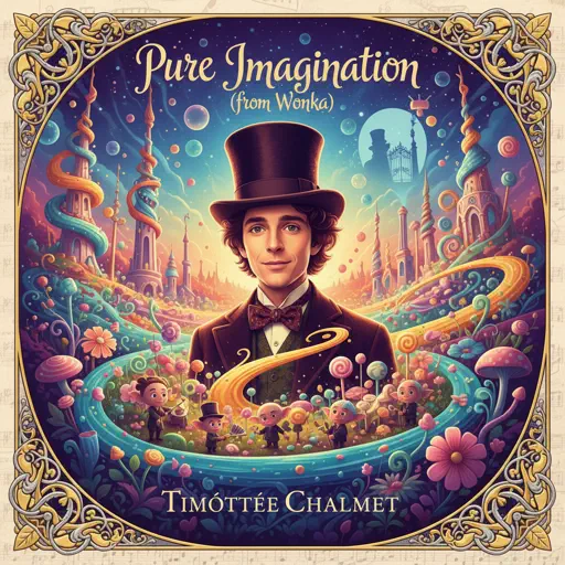 Roblox Piano Sheets - Pure Imagination (from Wonka) by Timothée Chalamet