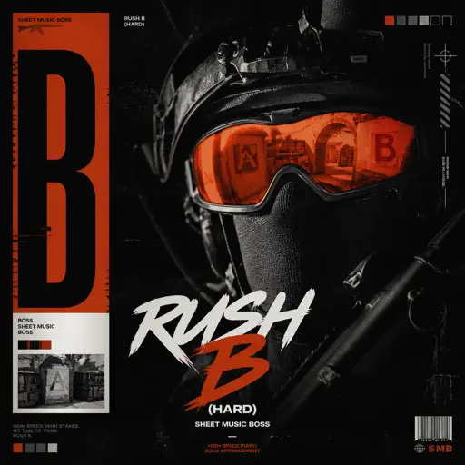 Roblox Piano Sheets - Rush B by Sheet Music Boss