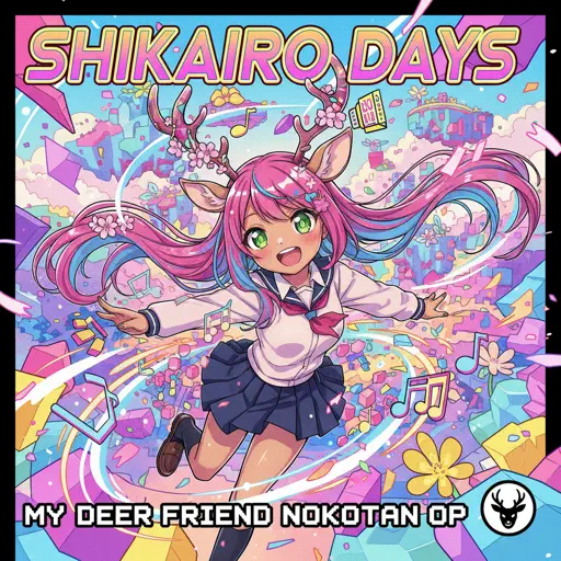 Roblox Piano Sheets - Shikairo Days/シカ色デイズ by My Deer Friend Nokotan OP