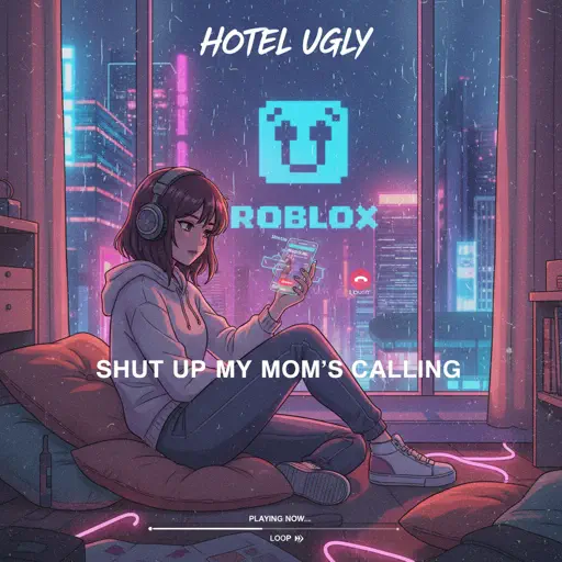 Roblox Piano Sheets - Shut up My Moms Calling by Hotel Ugly