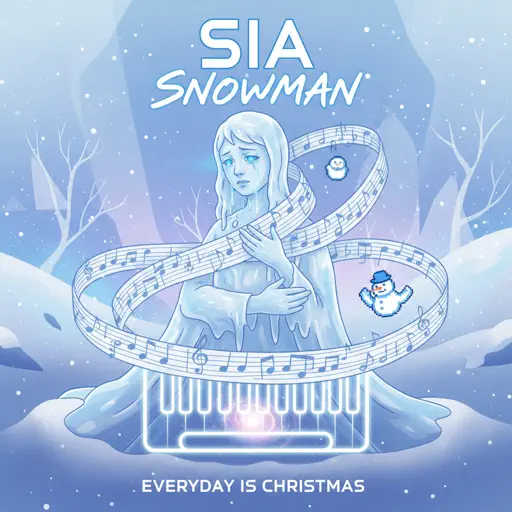 Roblox Piano Sheets - Snowman by Sia