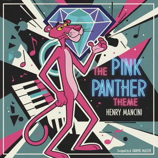 Roblox Piano Sheets - The Pink Panther Theme by Henry Mancini
