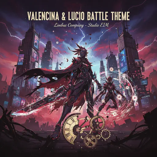 Roblox Piano Sheets - Valencina & Lucio Battle Theme - Limbus Company by Studio EIM