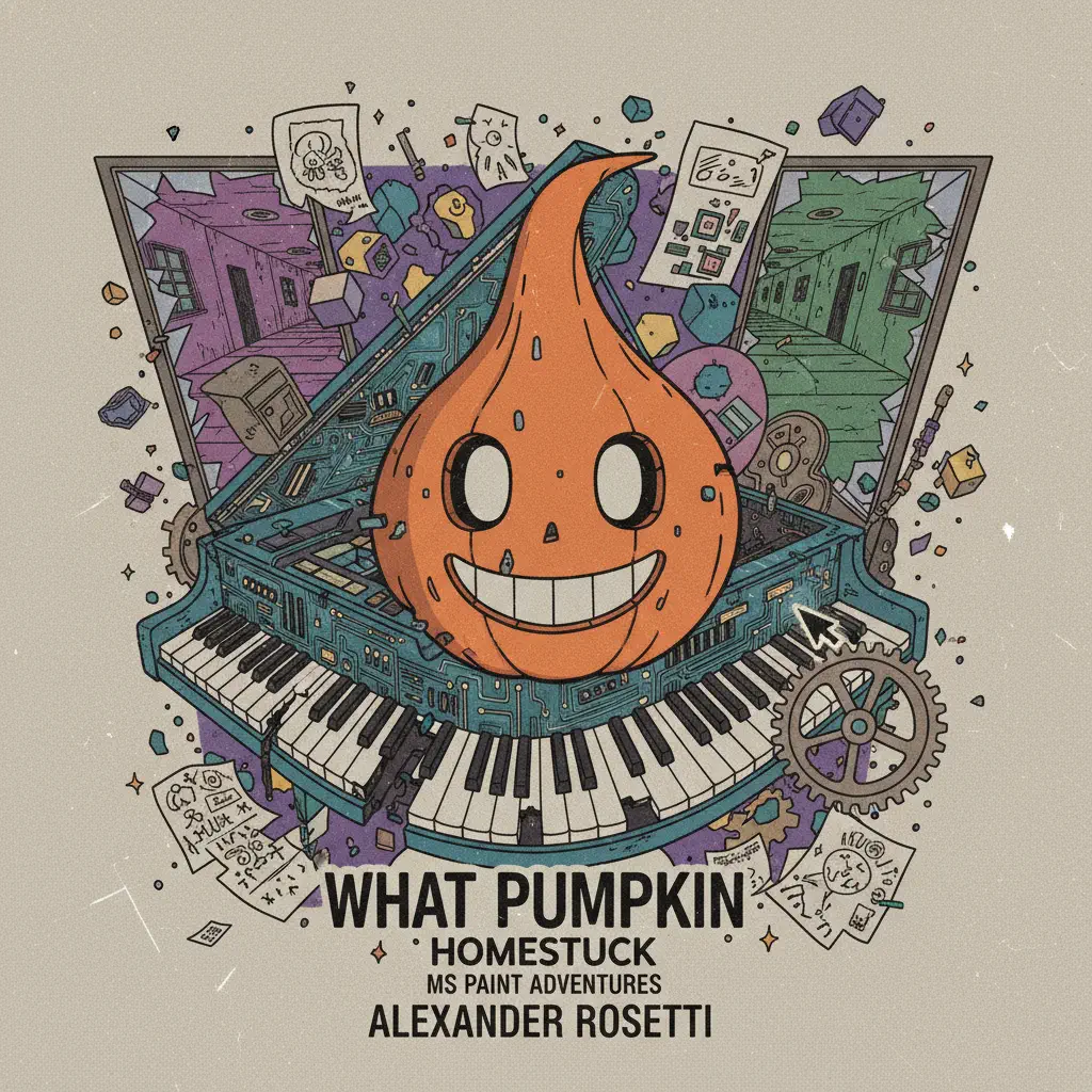 Roblox Piano Sheets - What pumpkin - homestuck- MS Paint Adventures by Alexander Rosetti
