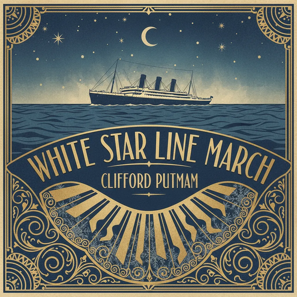 Roblox Piano Sheets - White Star Line March by Clifford Putnam