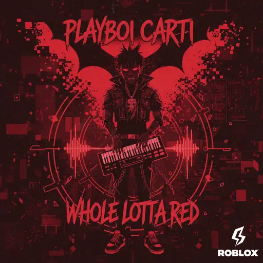 Roblox Piano Sheets - Whole Lotta Red by Playboi Carti