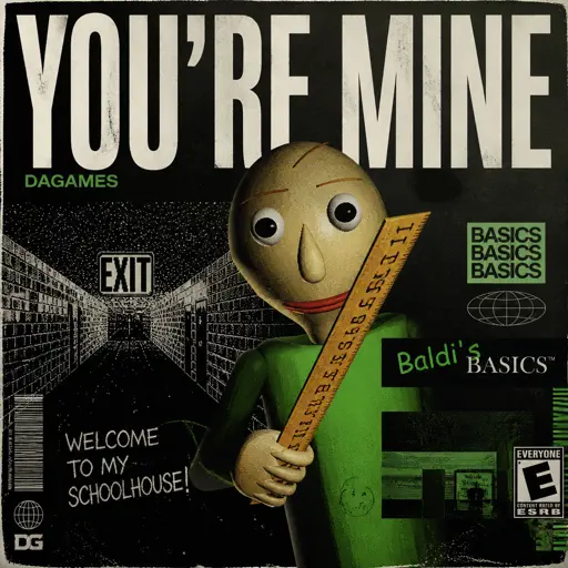 Roblox Piano Sheets - You're Mine (Baldi's Basics) by Dagames